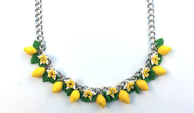 Lemon Bead Necklace